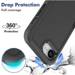 iPhone 16e Dual Layer Armor Hard Case - Mobile Phone