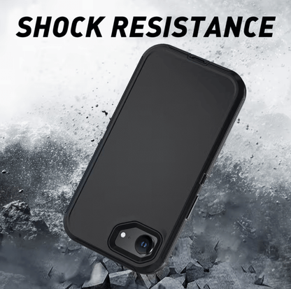 iPhone 16e Heavy Duty Shockproof Case NZ side grip design