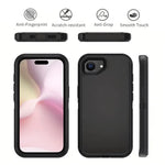 IPhone 16e Triple Layer Armor Hard Case - Mobile Phone