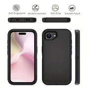 IPhone 16e Triple Layer Armor Hard Case - Mobile Phone