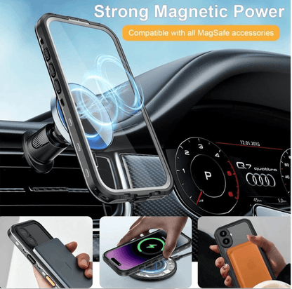 MagSafe ring detail on iPhone 17 waterproof case