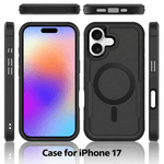 iPhone 17 MagSafe Rugged Shockproof Heavy Duty Case