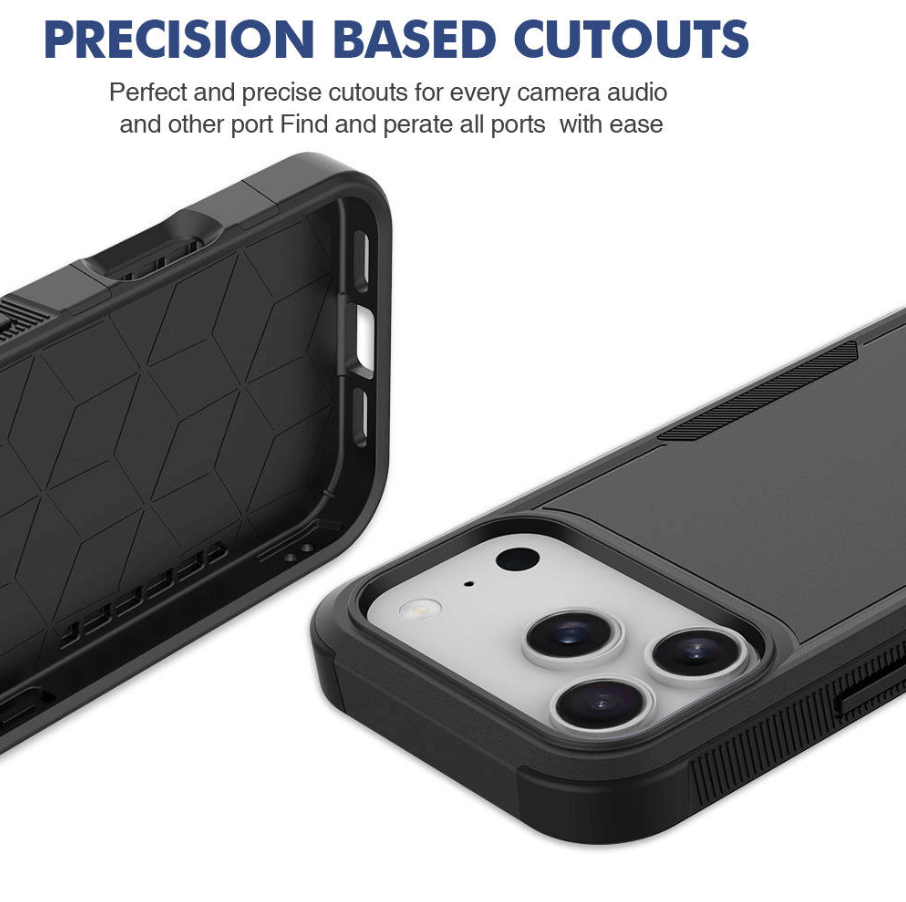 iPhone 17 Pro armor case precise cutouts