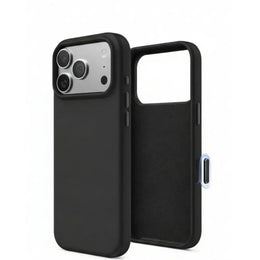 iPhone 17 Pro Max Black Silicone Case – Soft Protective Cover