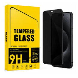 iPhone 17 Pro Max Privacy Tempered Glass Screen Protector – 9H HD Anti-Spy 2.5D Rounded Edge Impact & Scratch Resistant