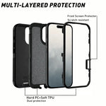 IPhone 17 Triple Layer Armor Hard Case - Mobile Phone