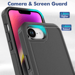 iPhone 17e MagSafe Rugged Shockproof Heavy Duty Case