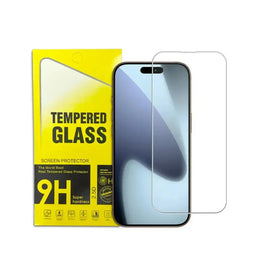 Iphone 18 Pro Clear Tempered Glass Screen Protector (2 Pack) – 9H HD 2.5D Rounded Edge Impact & Scratch Resistant