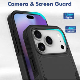 iPhone 18 Pro Max Dual Layer Armor Hard Case - Mobile Phone