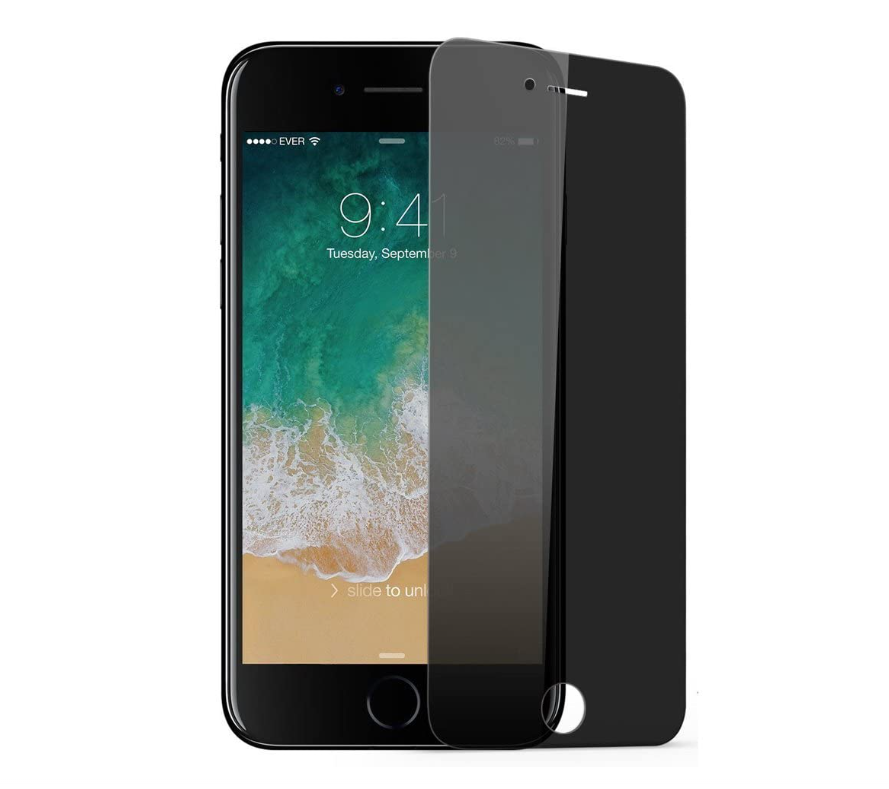 iPhone 6 7 8 Privacy Tempered Glass Screen Protector Front View