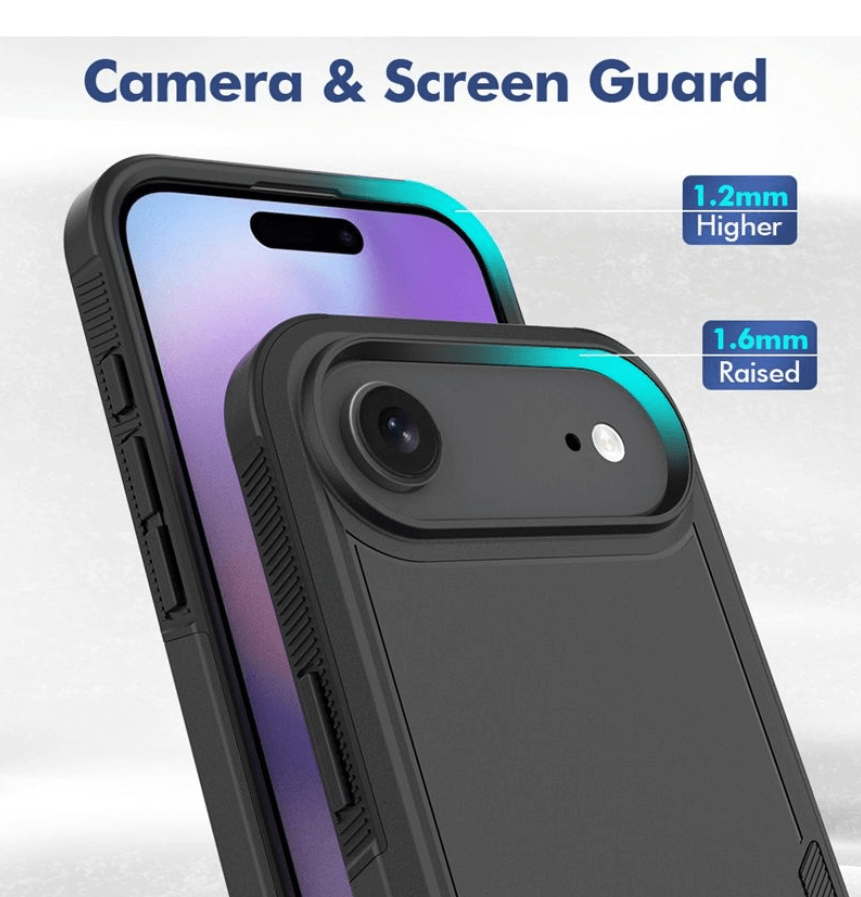 Phone Air armor hard case for camera & screen guard
