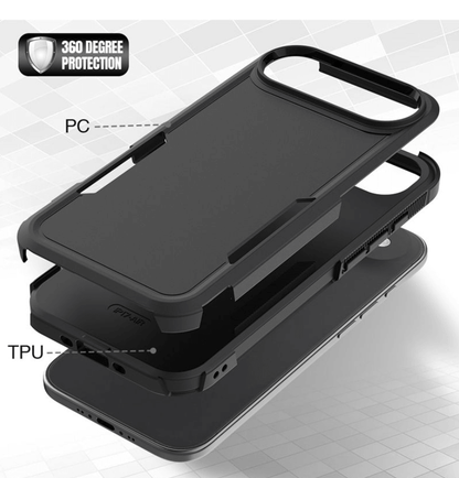 iPhone Air TPU PC dual layer armor case