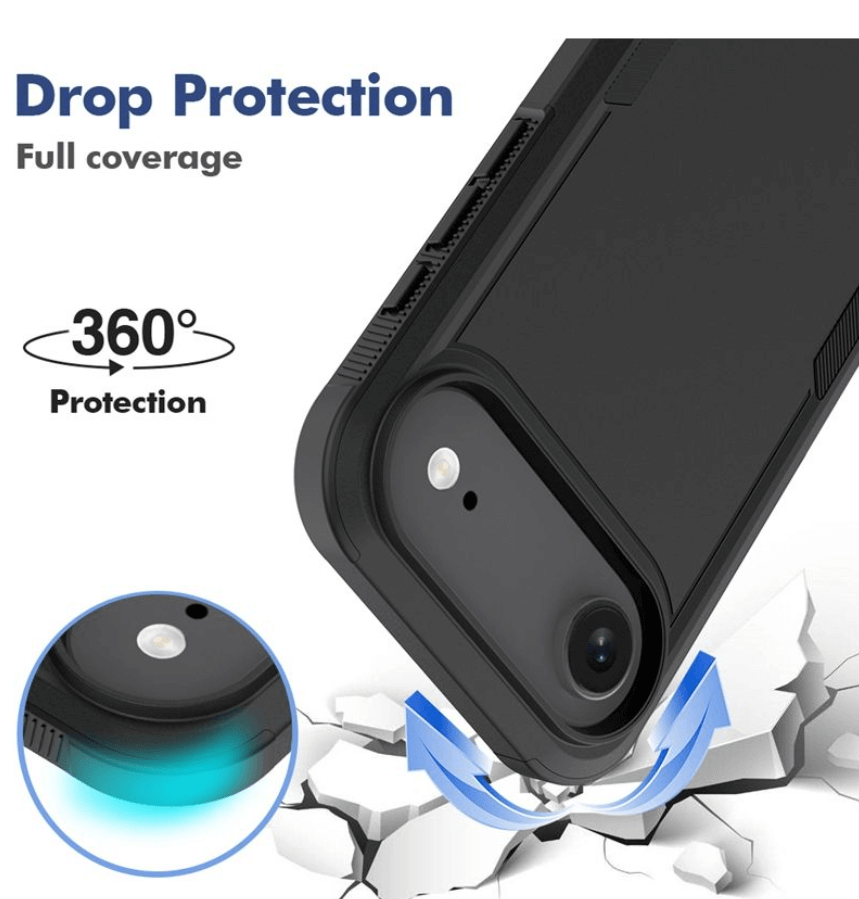 iPhone Air dual layer armor case drop protection
