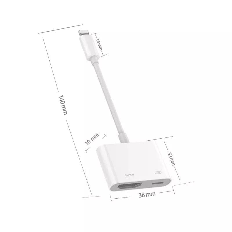 Digital AV/Lightning Adapter Cable for iPhone / iPad (L8-3SE)