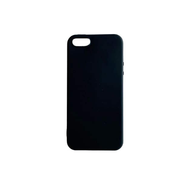 Silicone Case for iPhone 5/5s/SE (Black)