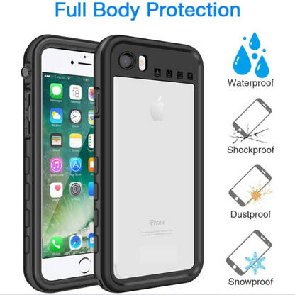 iPhone SE 2022 Waterproof Case back angle