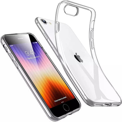 Silicone Case for iPhone SE (3rd / 2nd Gen) (Clear)