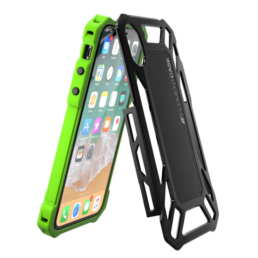 Rugged Case for iPhone SE (3rd / 2nd Gen) (Green)