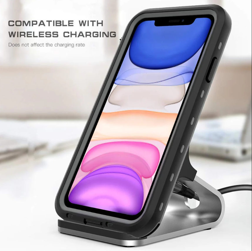 iPhone 11 Pro waterproof case with built in screen protector