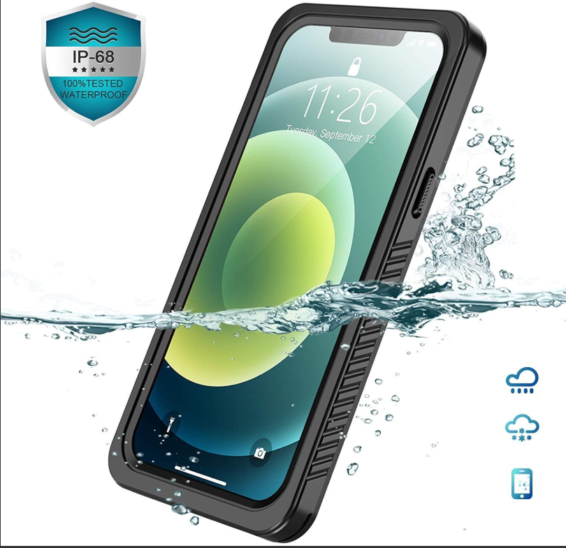 iPhone 12 Pro waterproof shockproof case side view