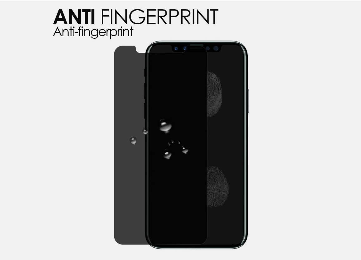 iPhone X Privacy Screen Protector with Cleaning Kit