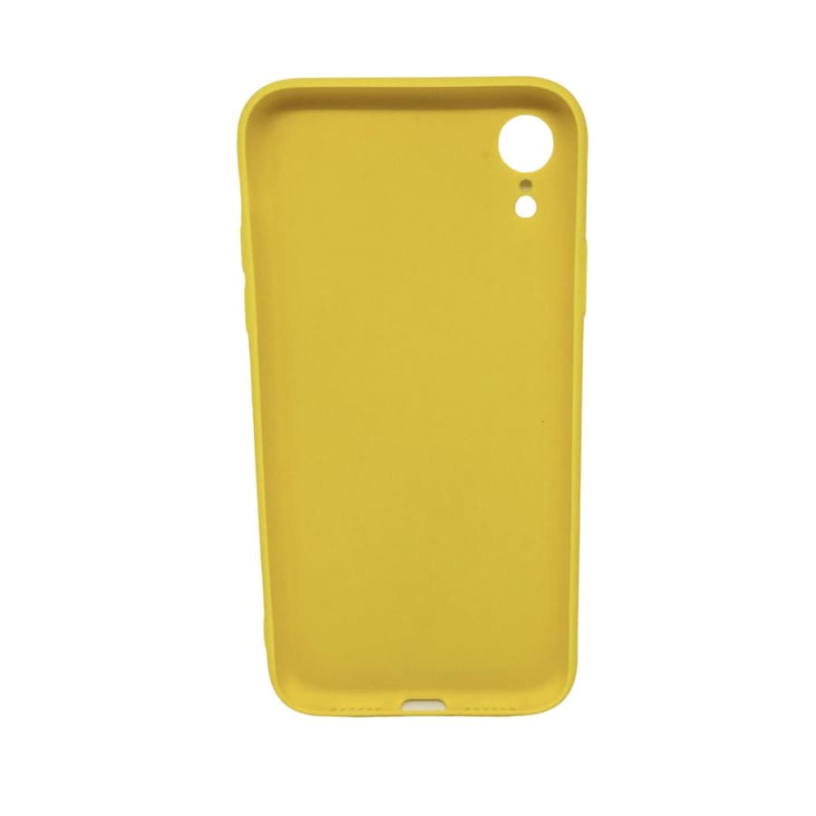 Silicone Case for iPhone XR (Yellow)