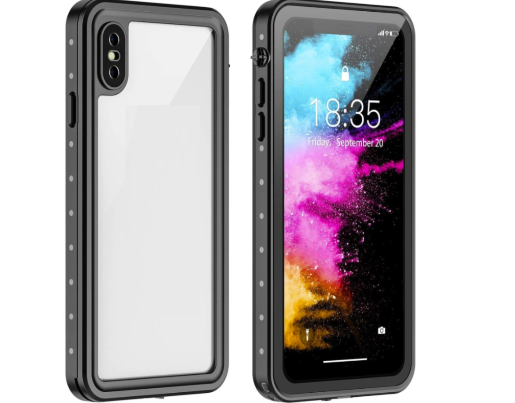 Clear protective cover for iPhone Xs NZ