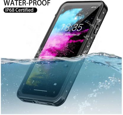 Front view of iPhone Xs Max waterproof and shockproof case NZ