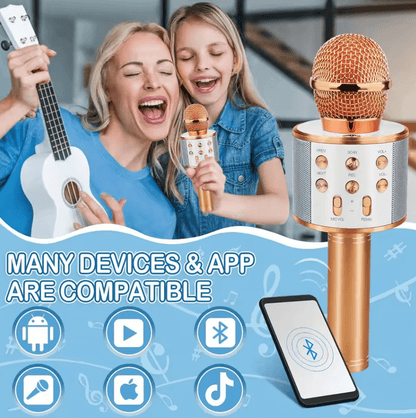 Karaoke Microphone with FM Radio