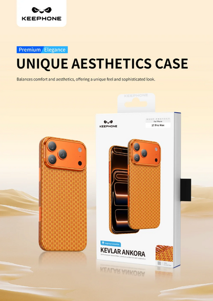 Keephone Ankora Genuine Kevlar Case for iPhone 17