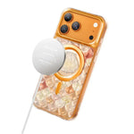 Keephone Iceland Glitter Case for iPhone 17 Pro | 3D Diamond Shell MagSafe - Mobile Phone