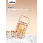 Keephone Iceland Glitter Case for iPhone 17 Pro | 3D Diamond Shell MagSafe - Mobile Phone