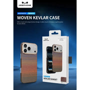 Keephone Seanova Genuine Kevlar Case for iPhone 17 Pro with MagSafe (SEANOVA) - Mobile Phone