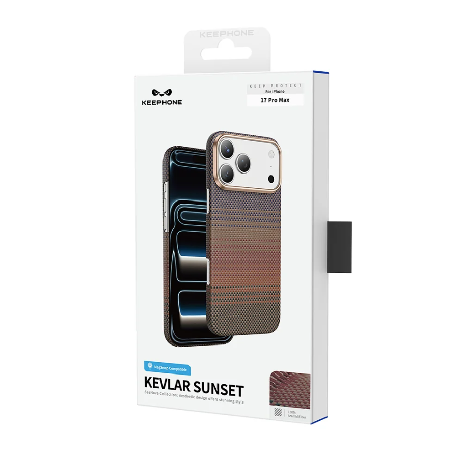 Keephone Seanova Genuine Kevlar Case for iPhone 17