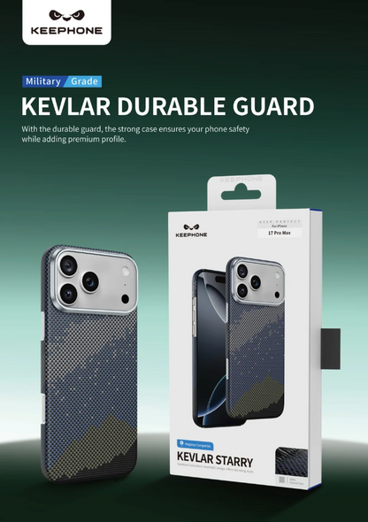 Keephone Starry Kevlar Case with Night Star woven design