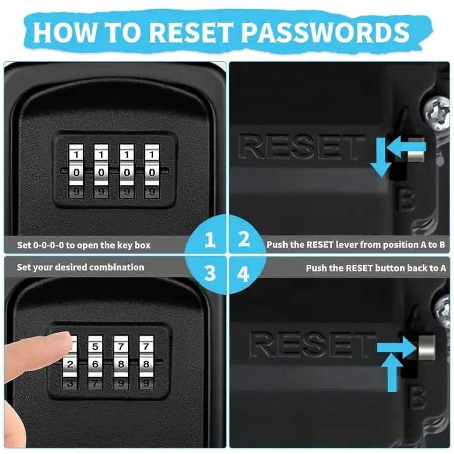 Key Lock Box (Metal)