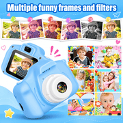 kids digital camera with compact design and built-in screen