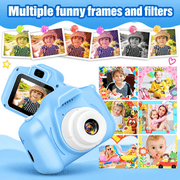 kids digital camera with compact design and built-in screen