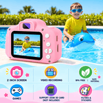 kids digital camera with compact design and built-in screen