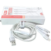Kinglink 1.2m 3 in 1 Cable KL01MLT - Accessories