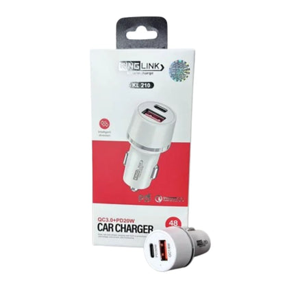 Kinglink 20W 2 USB A+C car charger KL210