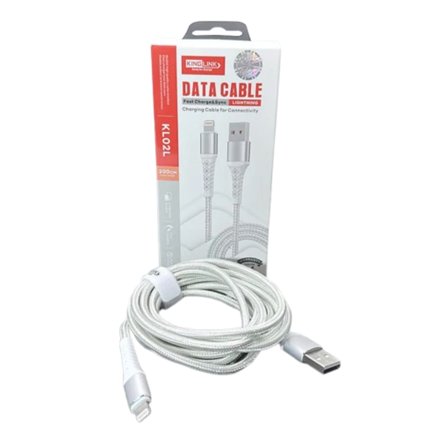 Kinglink 2m USB-A to Lightning Cable KL02L