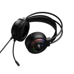 Lightweight Wired Gaming Headset with 40mm Drivers Mic & LED (W118)