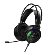 Lightweight Wired Gaming Headset with 40mm Drivers Mic & LED (W118)