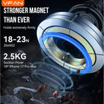 Magnetic Air Vent Phone Mount with 360° Rotation & Hook Locking (H09)