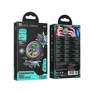 Magnetic Phone Cooler with 7300 RPM Fan RGB Light & Universal Clip (GA6)