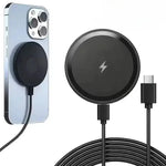 MagSafe Wireless Charger (For iPhone) (Black) - Electronics Accessories