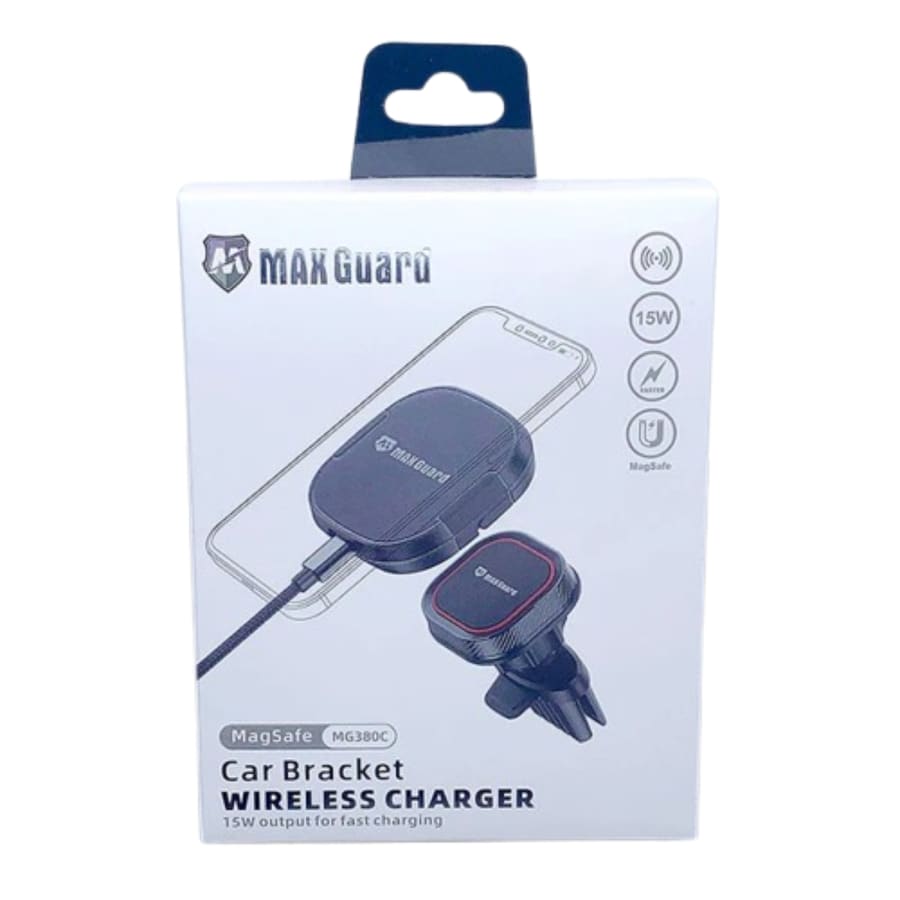 Maxguard 15W MG380C MagFit Wireless Charger Air Vent Car Holder