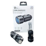 Maxguard 3.1A 2 USB car charger with USB-A to Lightning combo MC039L - Accessories
