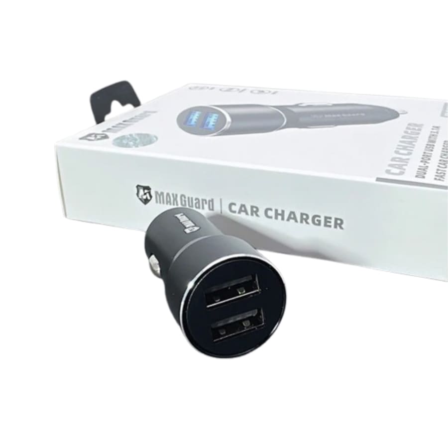 Maxguard 3.1A 2USB car charger MC039